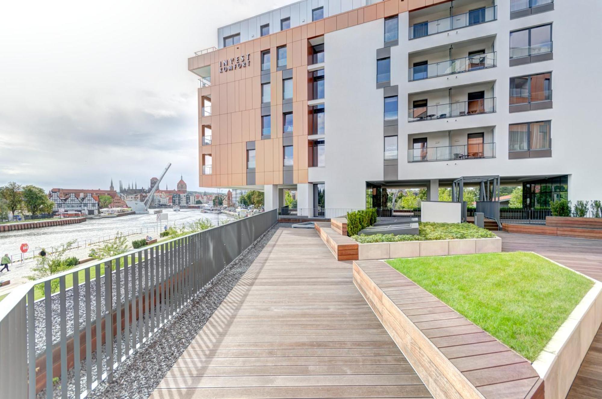 Brabank Riverside - Sauna, Business & Gym By Downtown Apartments Danzig Exterior foto
