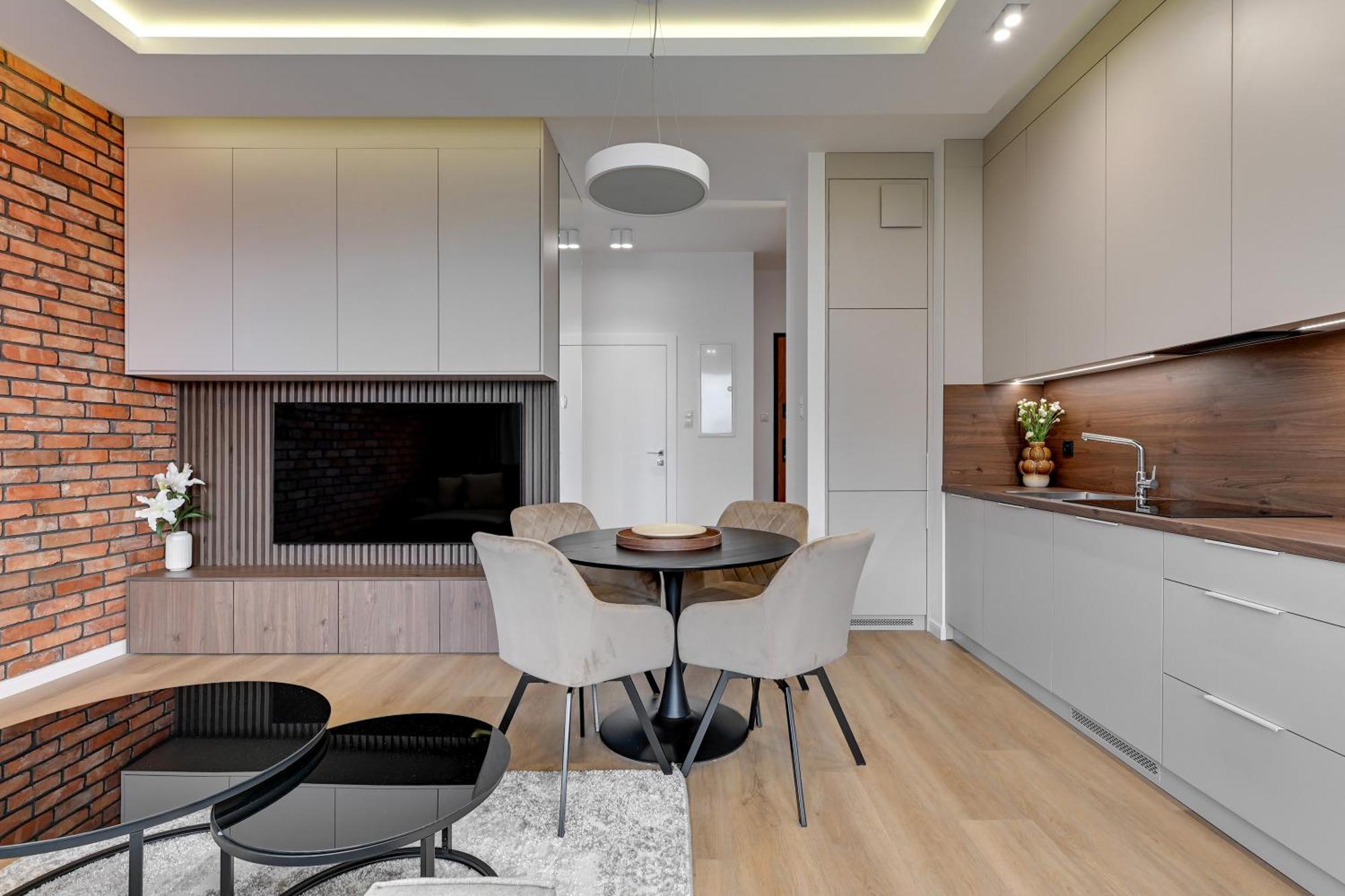 Brabank Riverside - Sauna, Business & Gym By Downtown Apartments Danzig Zimmer foto