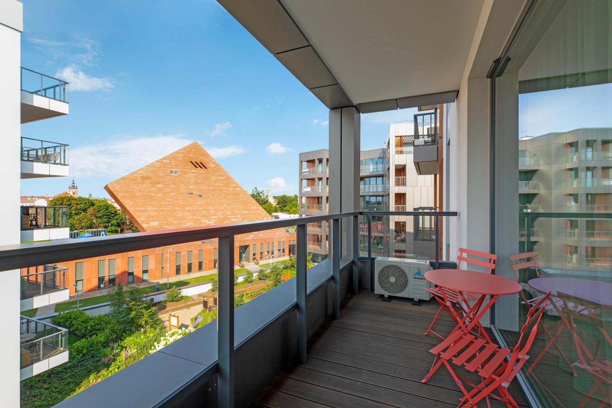 Brabank Riverside - Sauna, Business & Gym By Downtown Apartments Danzig Zimmer foto